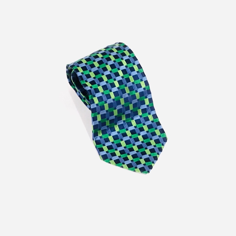 Tommy Hilfiger geometric multi color tie